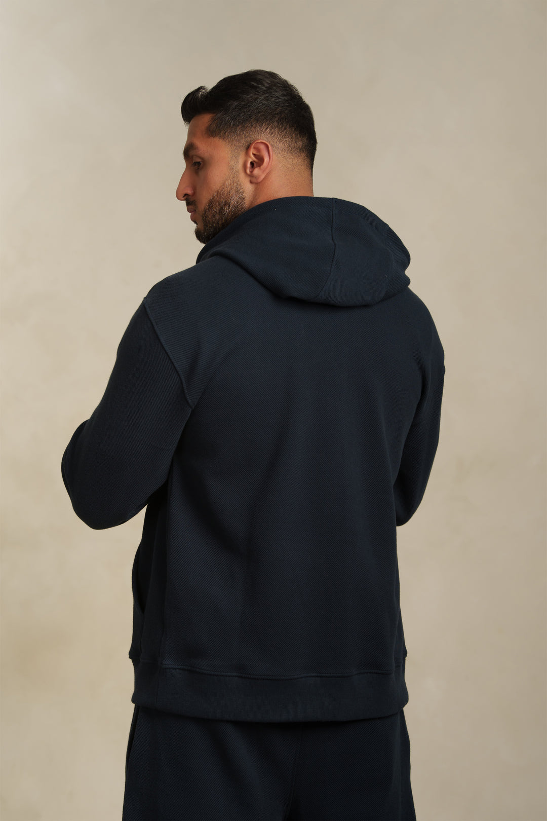 The Navy Zip-Through Hoodie