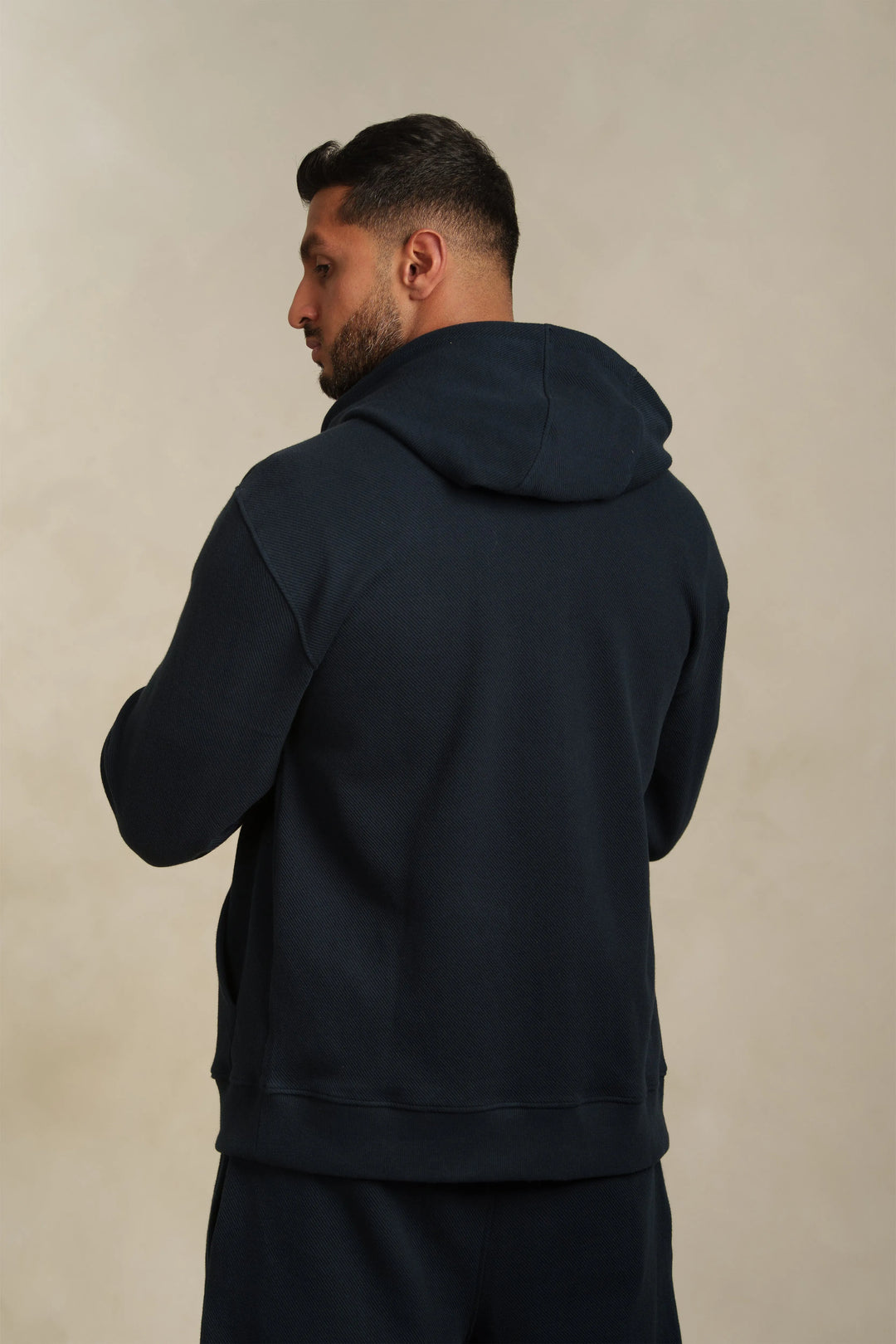 The Navy Zip-Through Hoodie