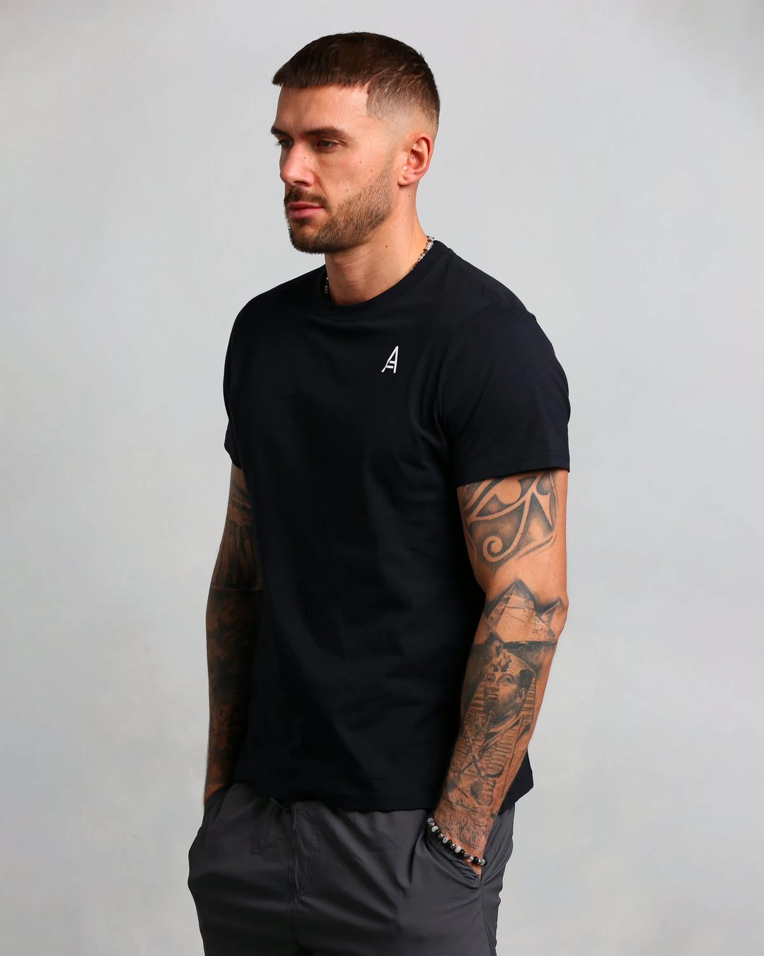 Studio A Clothing - Men's Logo T-Shirt - Black (Mark)