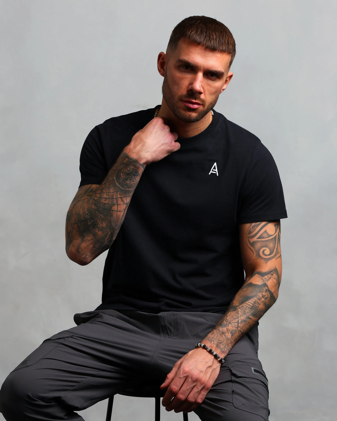 Studio A Clothing - Men's Logo T-Shirt - Black (Mark)