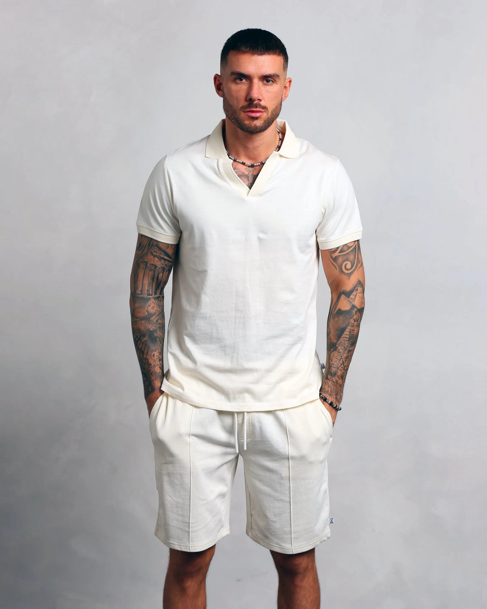 Men's White Polo (Carl)