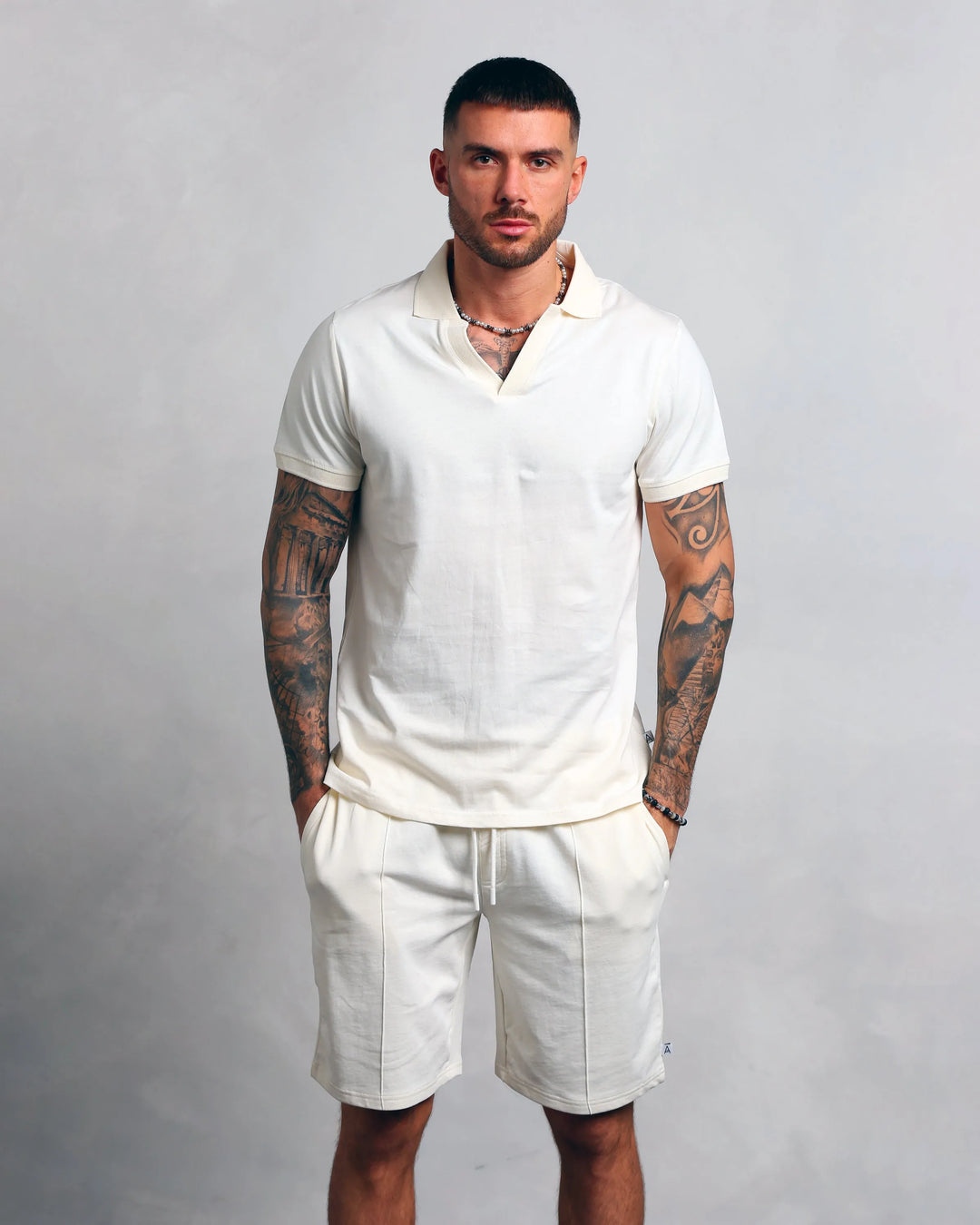 Men's White Polo (Carl)