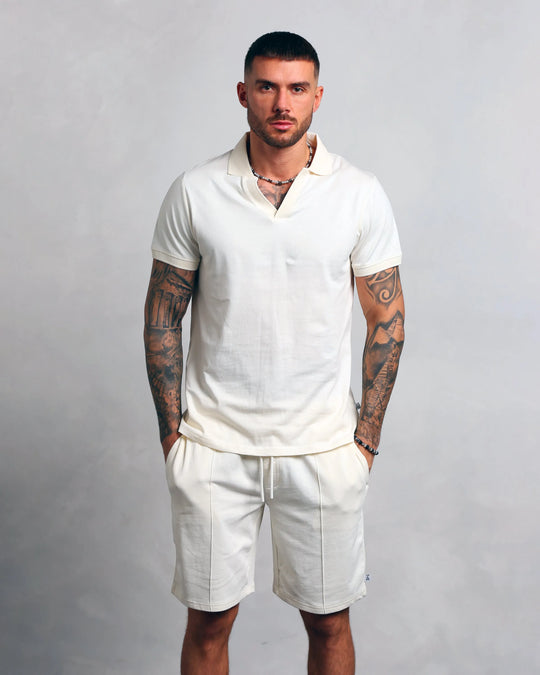 Men's White Polo (Carl)
