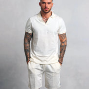 Men's White Polo (Carl)