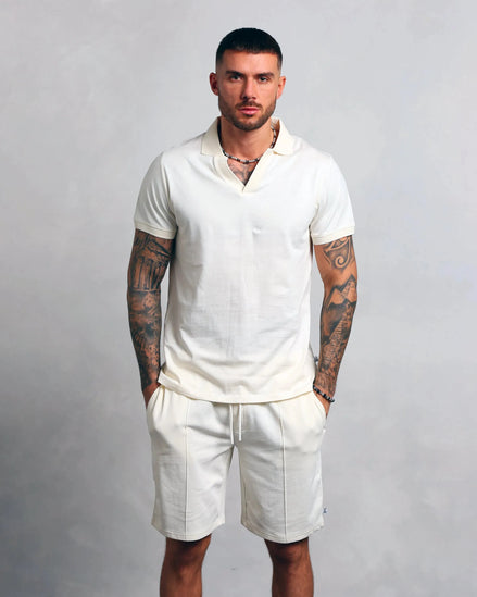 Men's White Polo (Carl)