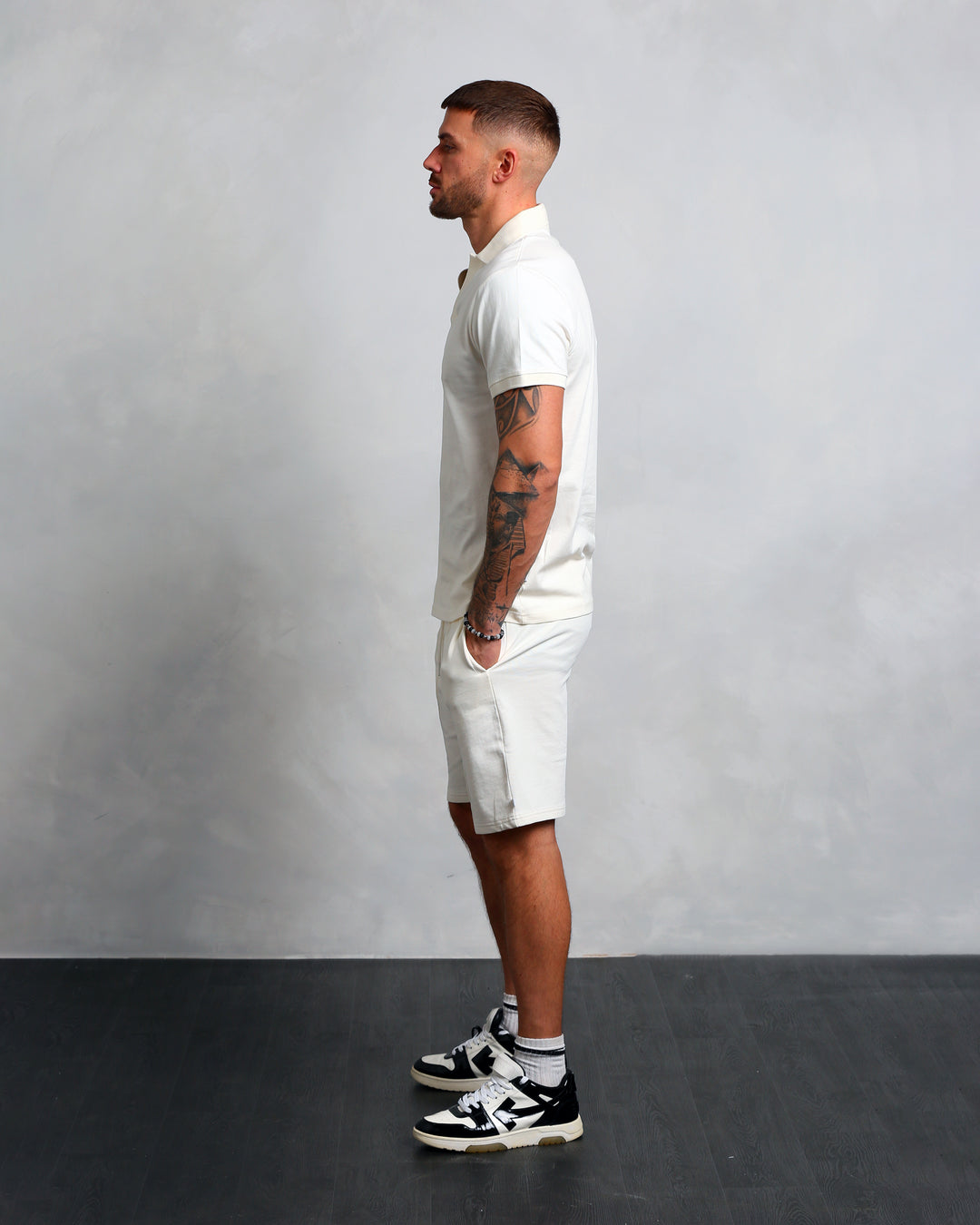 Men's White Short's (Carl)