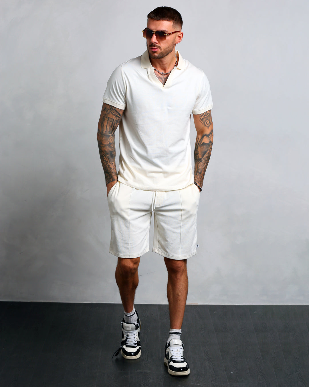 Men's White Short's (Carl)