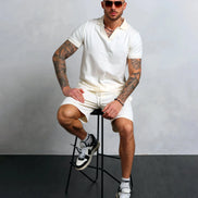 Men's White Short's (Carl)