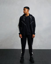 Load image into Gallery viewer, Men&#39;s Black Panelled Jogger (Craig)
