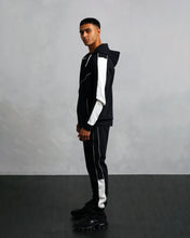 Load image into Gallery viewer, Men&#39;s Black Panelled Jogger (Craig)
