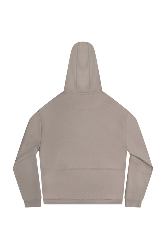 Boys Hoodie - Beige Marl