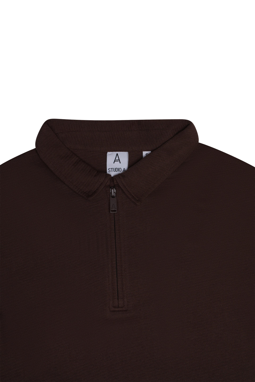 Studio A Clothing - Mens Textured Jersey - Chestnut