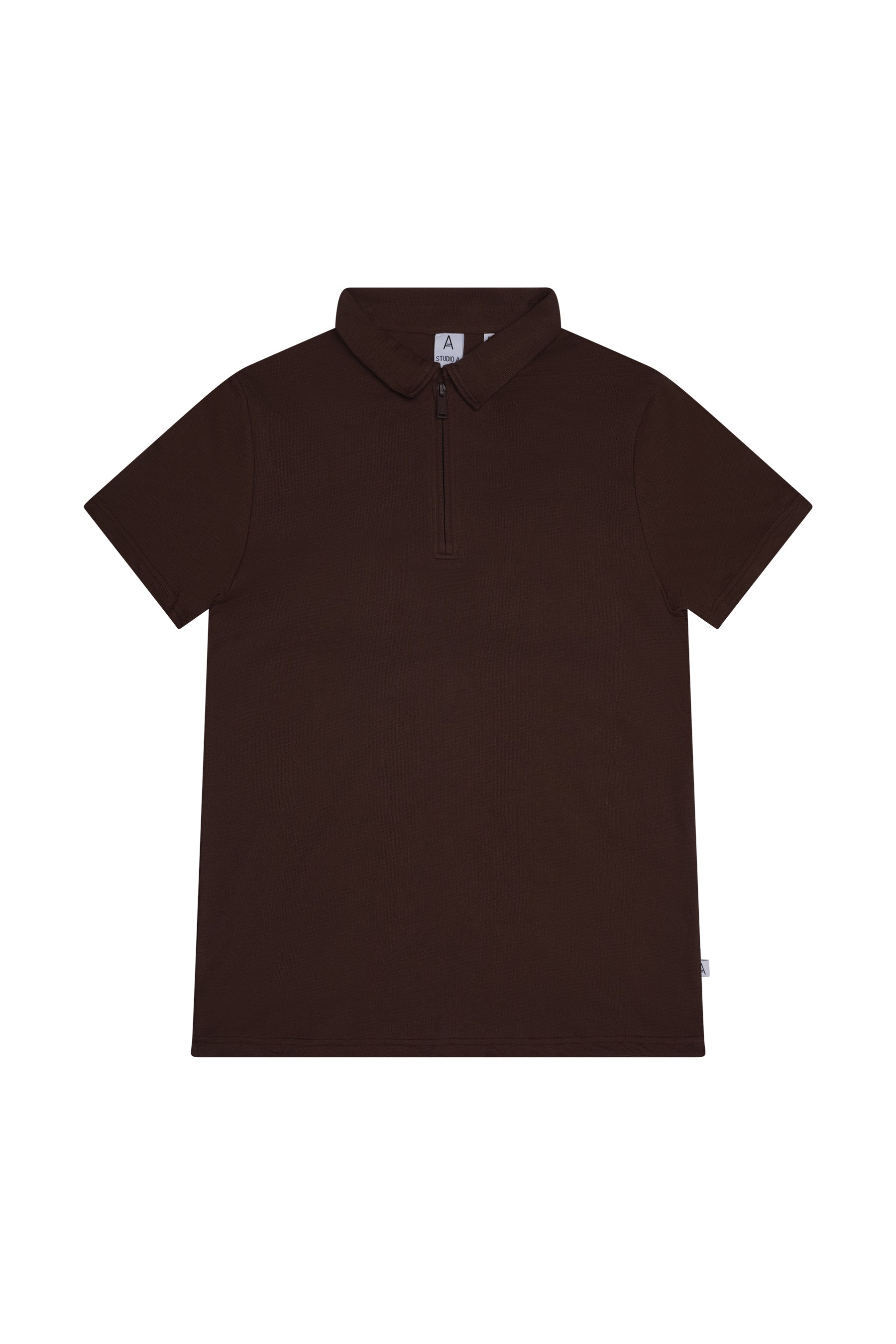 Studio A Clothing - Mens Textured Jersey - Chestnut