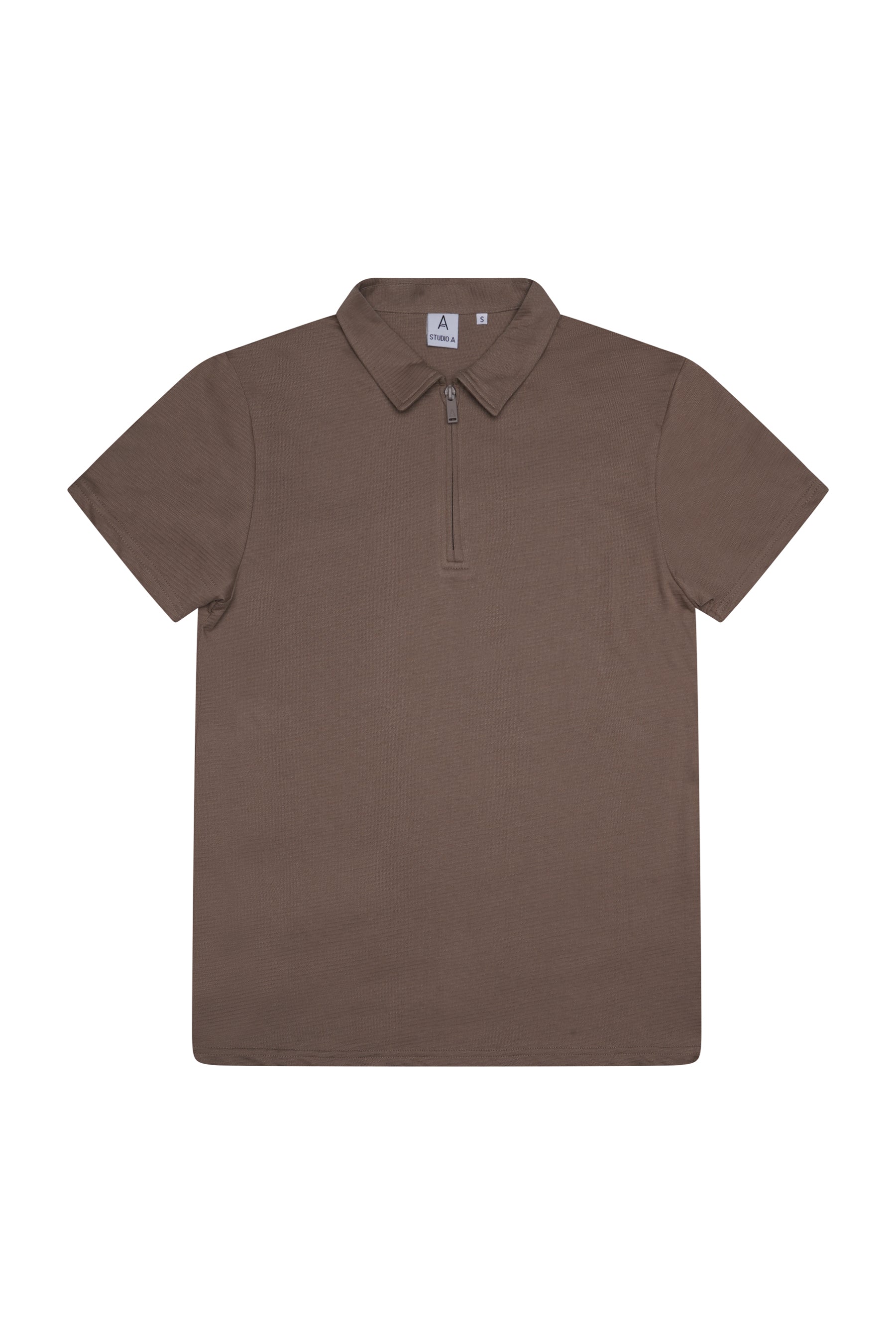 Studio A Clothing - Mens Textured Jersey - Light Brown