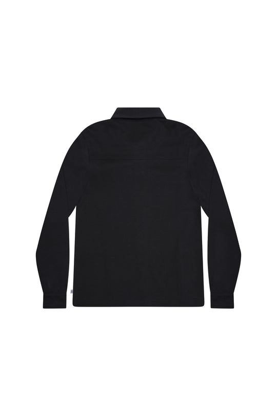 Mens Jersey Twill Shaket - Black