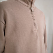 Boys Brushed Sweat - Beige, Boys Polo Top