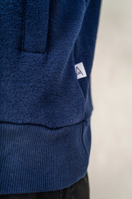 Mens Fleece - Navy, Boys Fleece Top