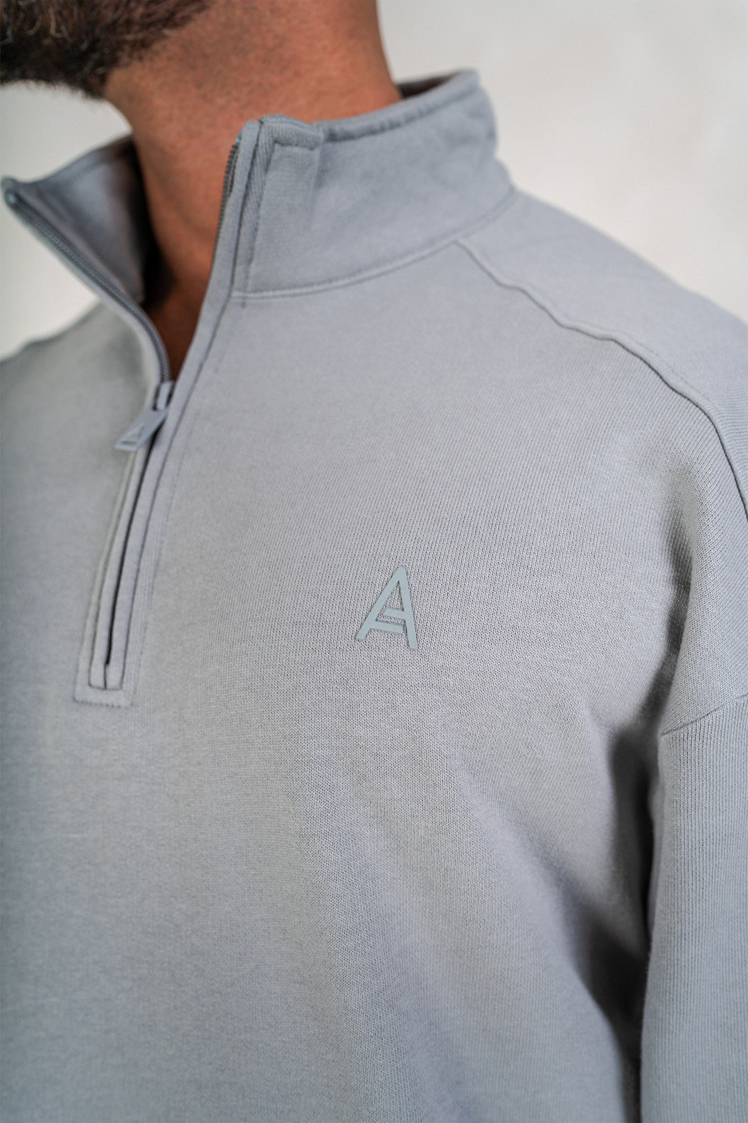 Mens Brushed Sweat - Grey