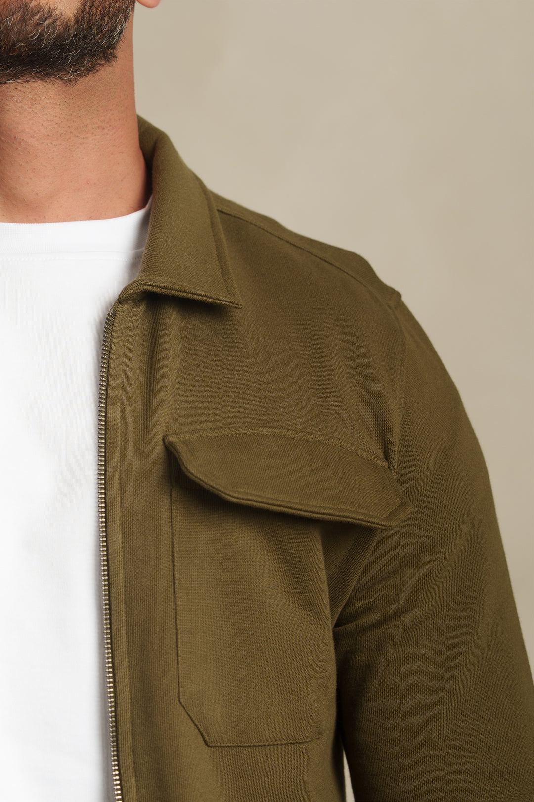 The Utility Zip-Through Shacket