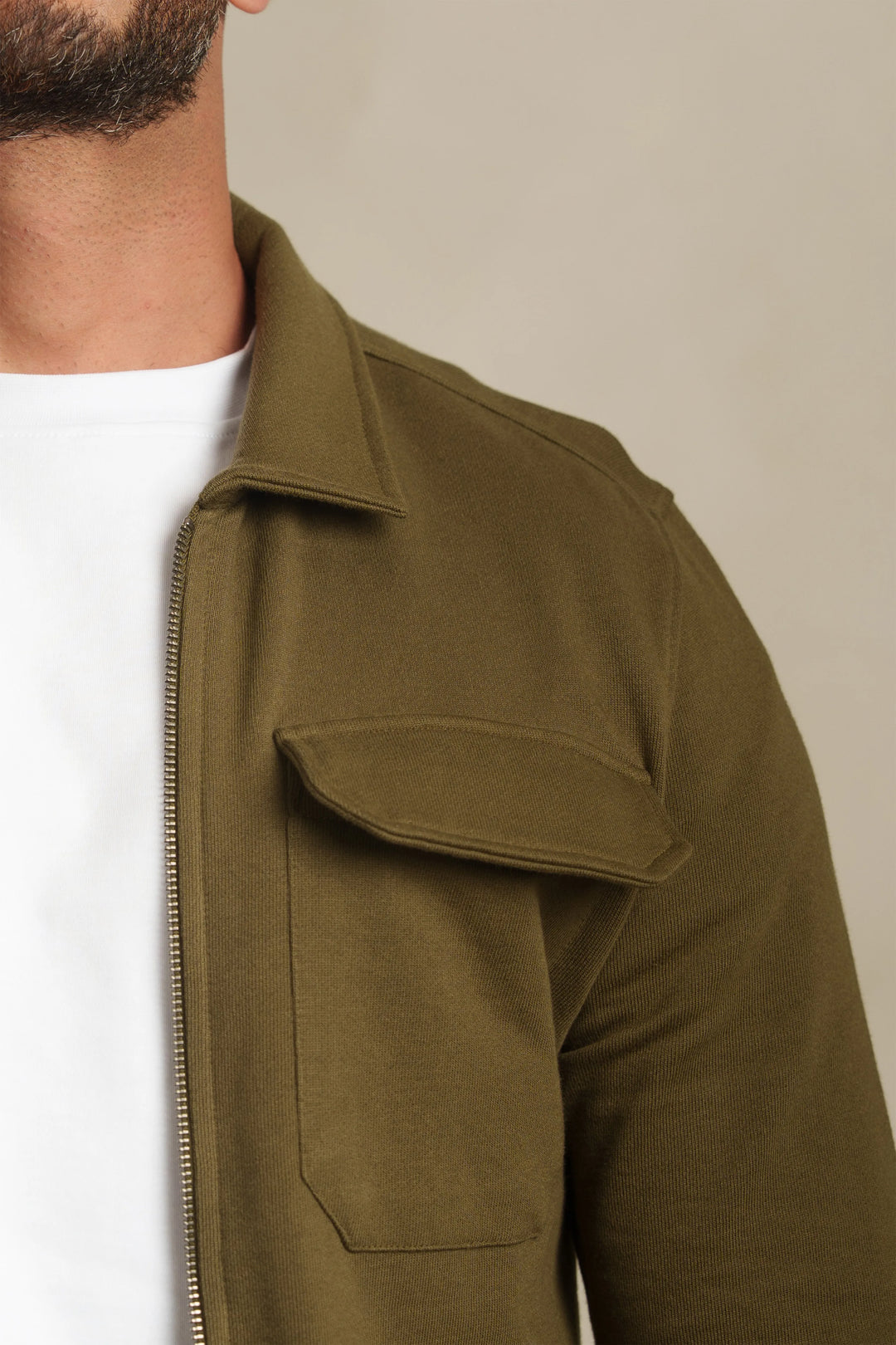 The Utility Zip-Through Shacket