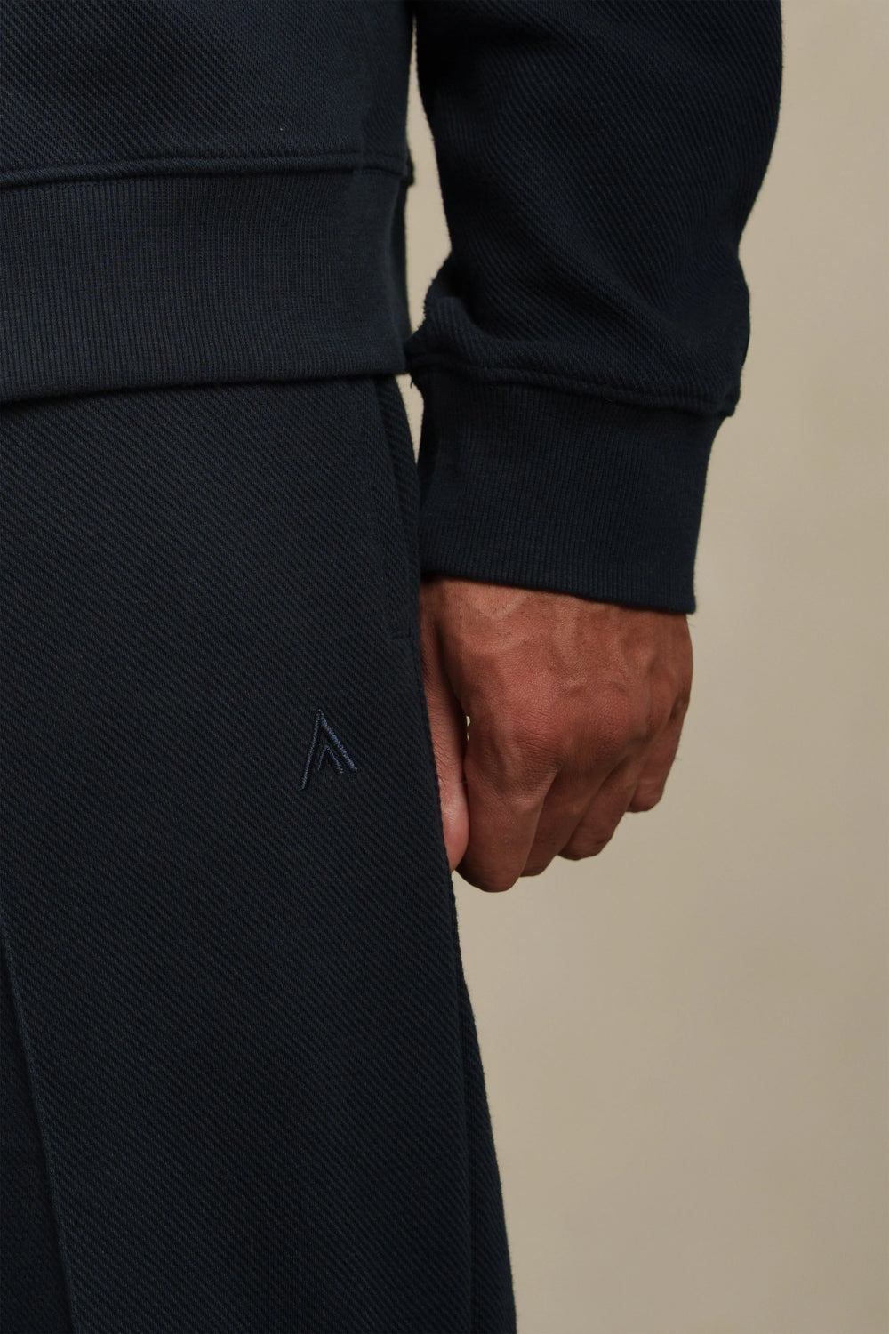 The Pin-Tuck Straight Leg Joggers