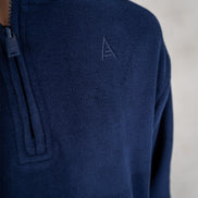 Boys LS Fleece - Navy, Mens Jacket