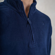 Boys LS Fleece - Navy, Mens Jacket