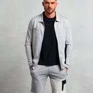 Studio A Clothing - Men's Jersey Overshirt (Roger)