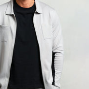 Studio A Clothing - Men's Jersey Overshirt (Roger)