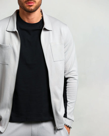 Studio A Clothing - Men's Jersey Overshirt (Roger)