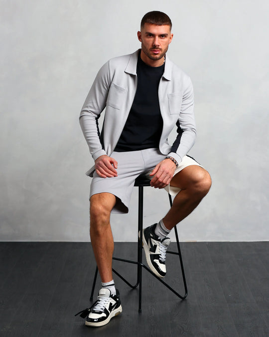 Studio A Clothing - Men's Jersey Overshirt (Roger)