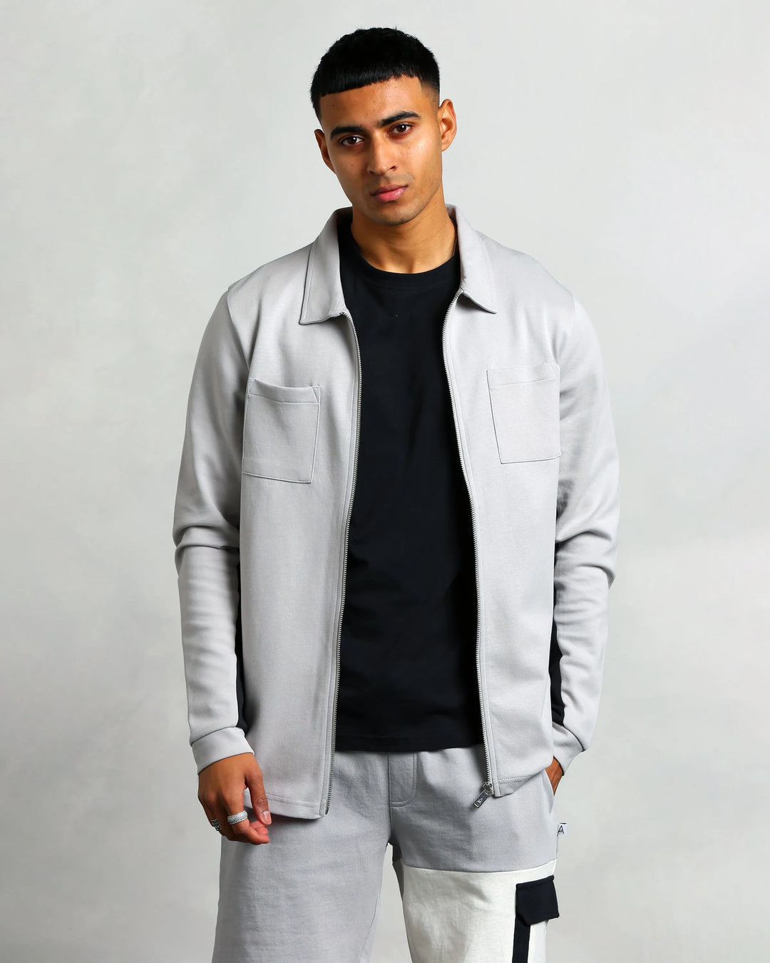 Studio A Clothing - Men's Jersey Overshirt (Roger)