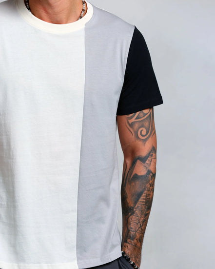 Studio A Clothing - Men's Interlock Panel T-Shirt (Dwain)