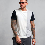 Studio A Clothing - Men's Interlock Panel T-Shirt (Dwain)