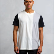 Studio A Clothing - Men's Interlock Panel T-Shirt (Dwain)