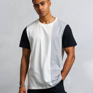 Studio A Clothing - Men's Interlock Panel T-Shirt (Dwain)