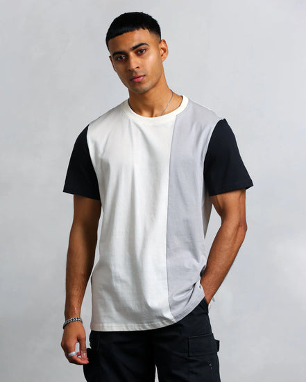 Studio A Clothing - Men's Interlock Panel T-Shirt (Dwain)