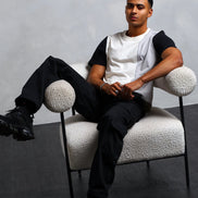 Studio A Clothing - Men's Interlock Panel T-Shirt (Dwain)