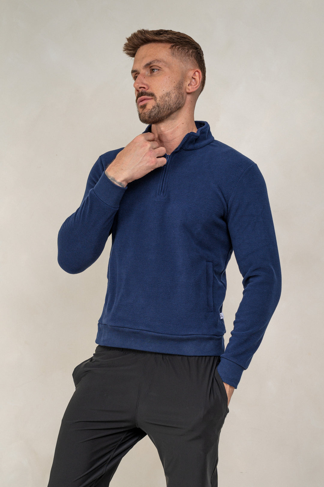 Mens Fleece - Navy