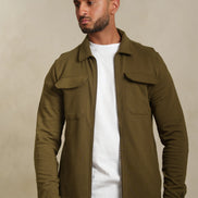 The Utility Zip-Through Shacket