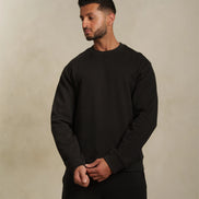 The Black Crew Neck Sweat