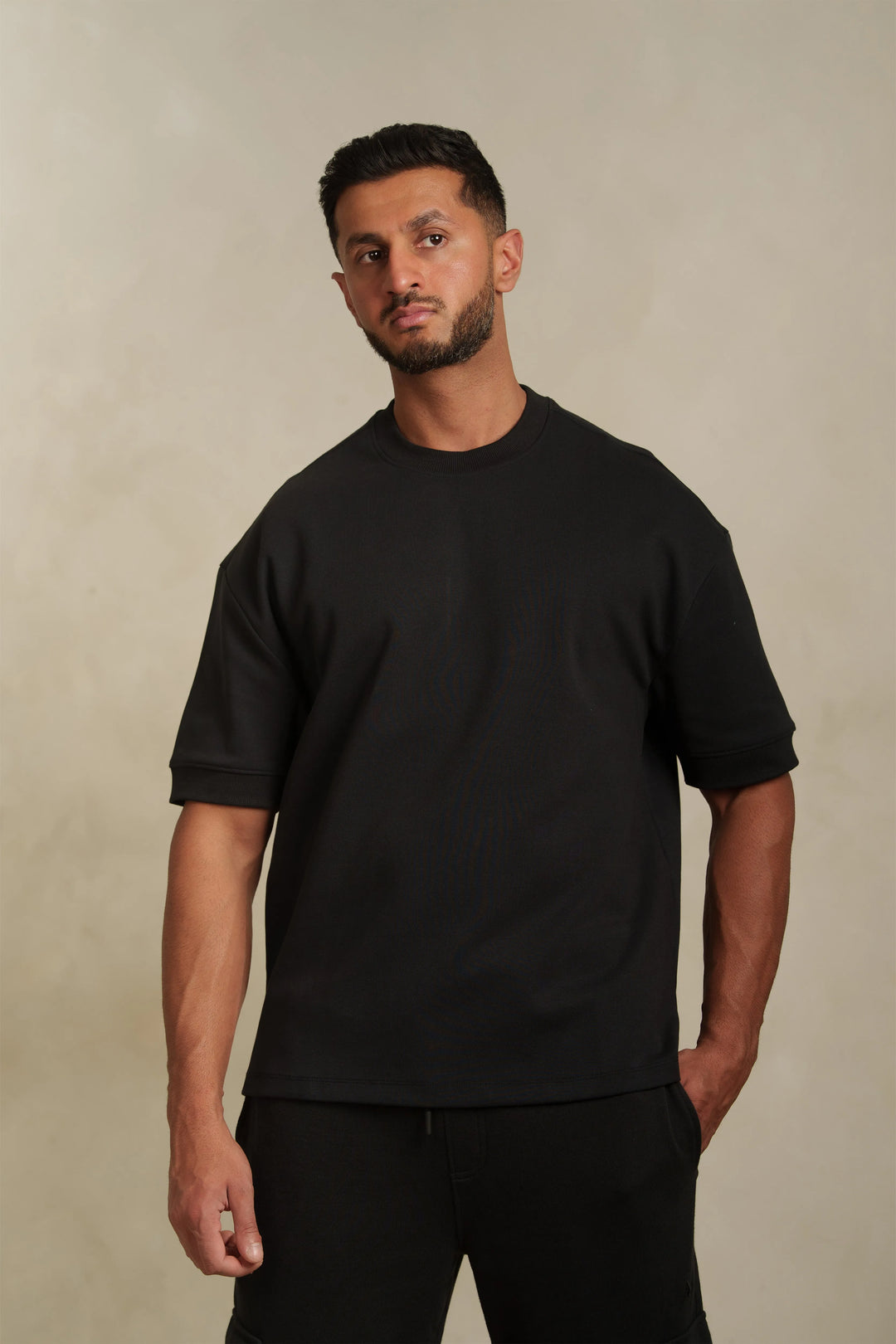 The Oversized Black Tee