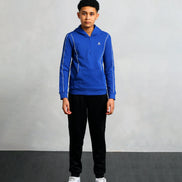 Boy's Blue Panel Stitch Hoodie (Julian)
