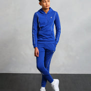Studio A Clothing - Boy's Blue Panel Stitch Joggers (Julian)