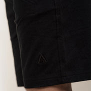 Junior Linen Blend Shorts Black