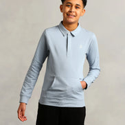 Studio A Clothing - Boy's Baby Blue Rugby (Micheal)