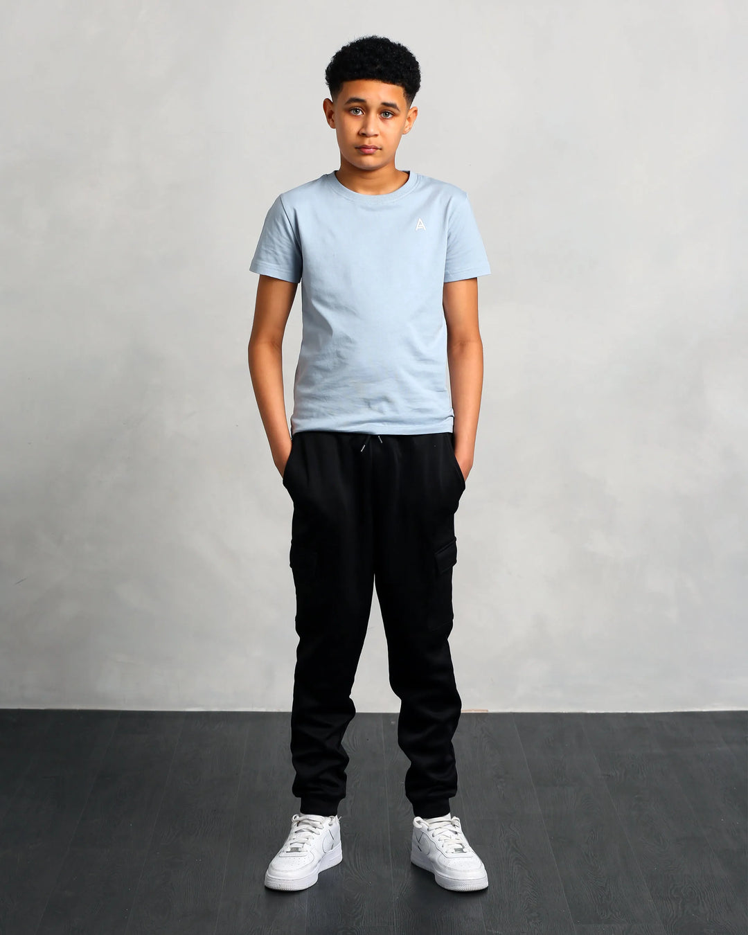 Boy's Baby Blue T-Shirt (Micheal)