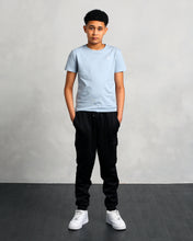 Load image into Gallery viewer, Boy&#39;s Baby Blue T-Shirt (Micheal)
