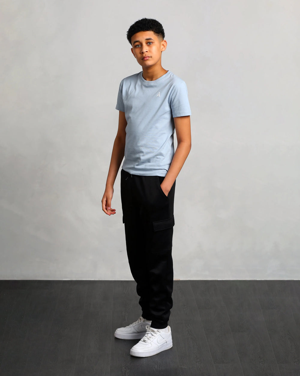 Boy's Baby Blue T-Shirt (Micheal)