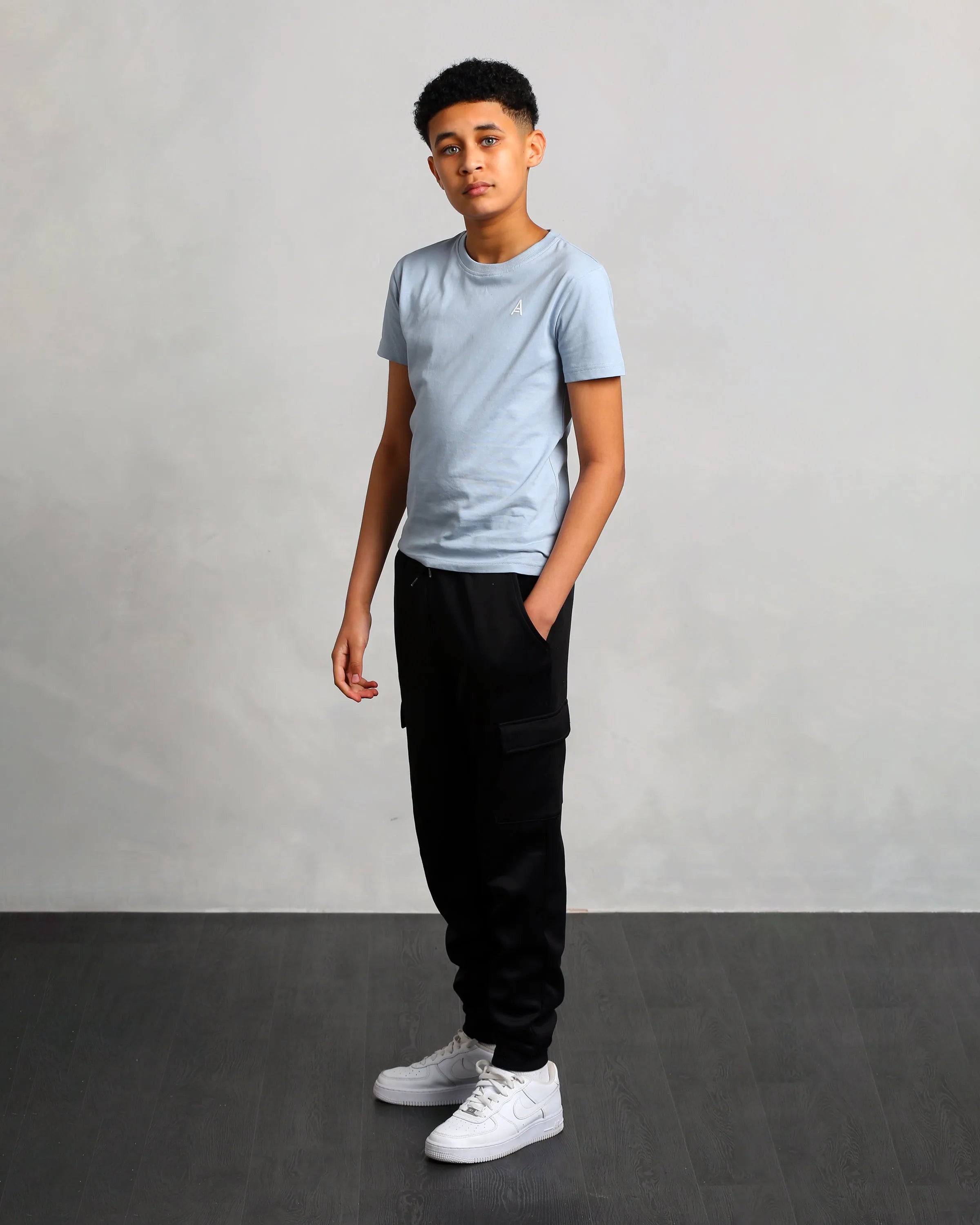 Boy's Baby Blue T-Shirt (Micheal)